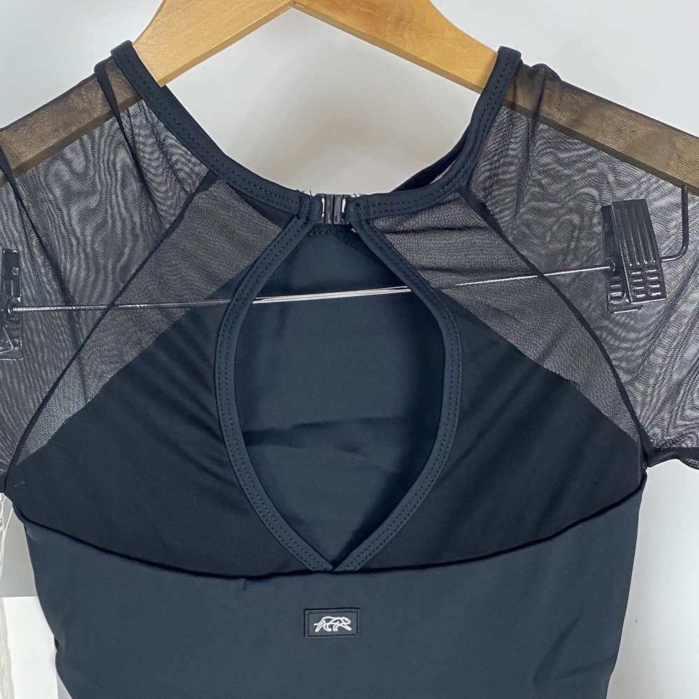 NWT Tiger Friday Angelic Adult Bodysuit Size XS Black - Picture 2 of 9